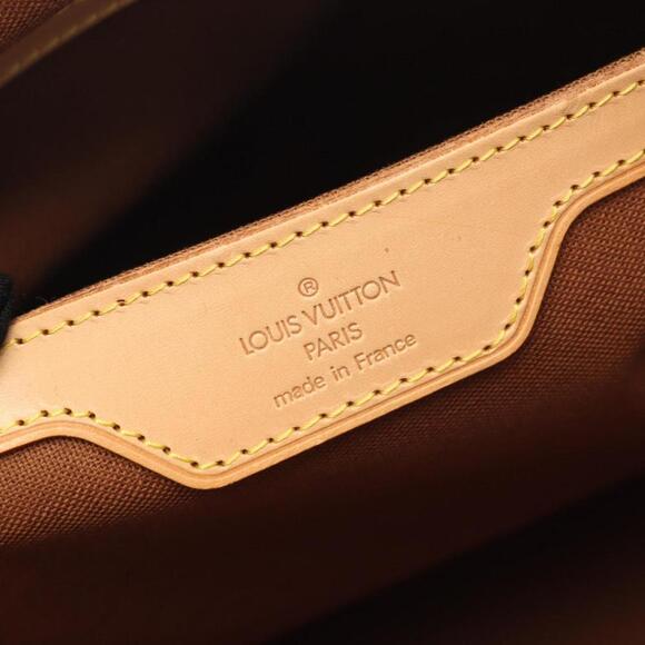 LOUIS VUITTON Brown Monogram Leather Boston Bag - Picture 4 of 10